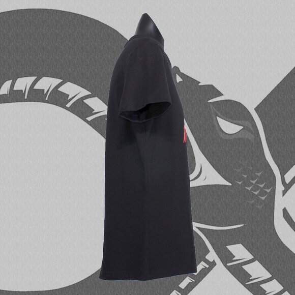 Versace Jeans Women's Small Short Sleeve Shirt Black Palm Tree Graphic - Picture 4 of 7